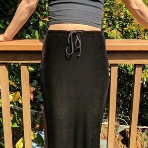 Vintage 90s Jones NY Velvet Skirt